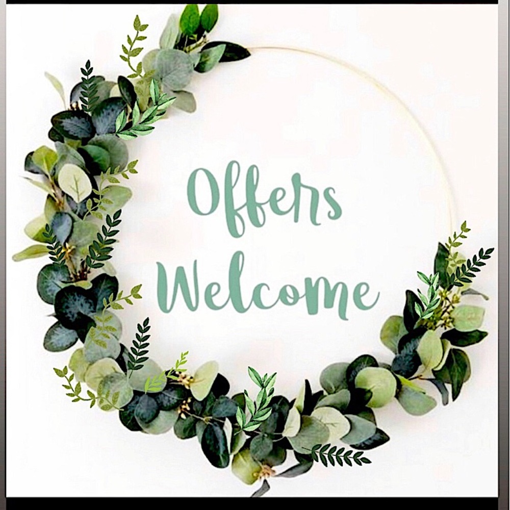 Reasonable offers welcome 💕